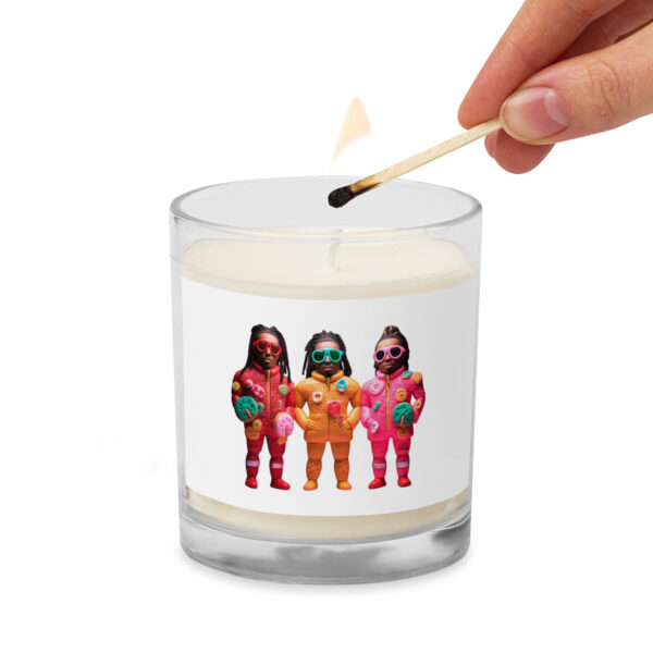 Migos Christmas Candle by Whimzy