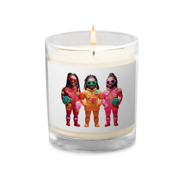 3 amigos Christmas Candle (Unscented)