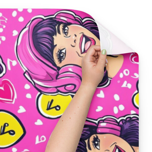 Luxury Pop Art Pop Star Wrapping Paper (3 Sheets) - Image 2