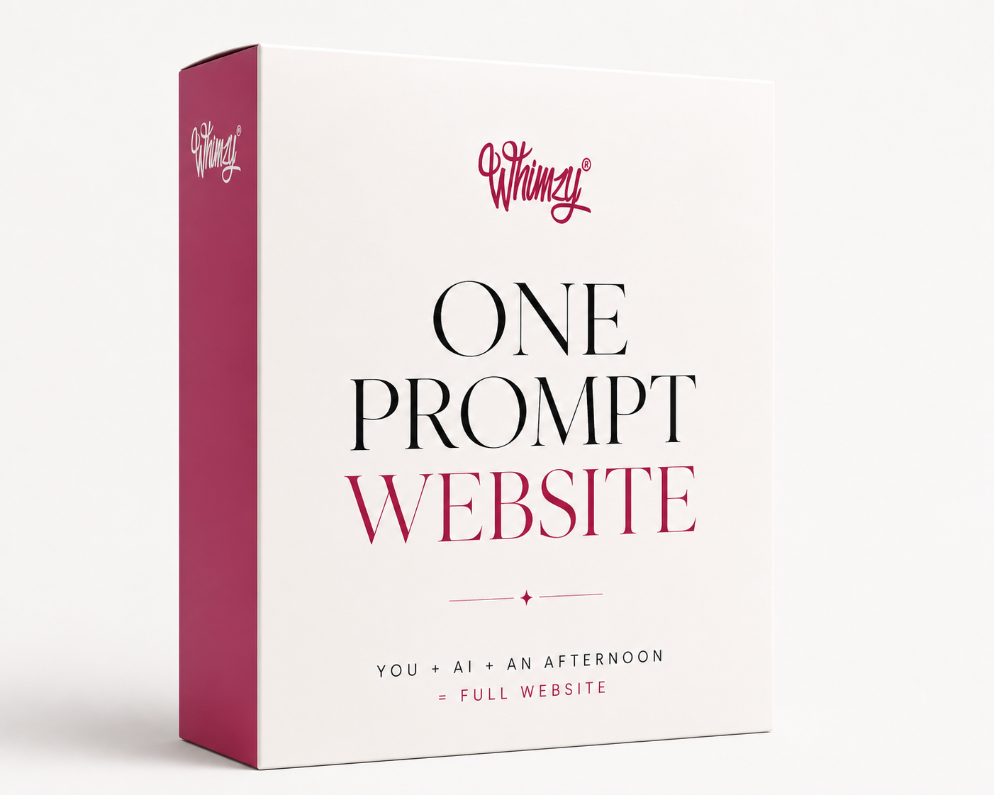One Prompt Website - Your entire site built by AI in minutes